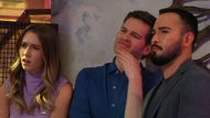 Josslyn, Lucas, and Marco were fascinated with Drew's antics | Image: ABC